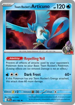 Team Rocket's Articuno