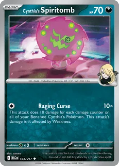 Cynthia's Spiritomb