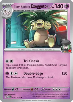 Team Rocket's Exeggutor