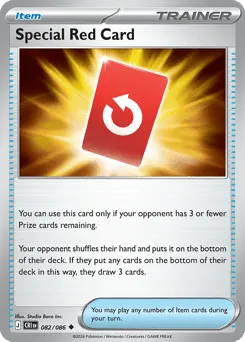 Special Red Card