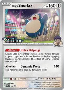 Hop's Snorlax