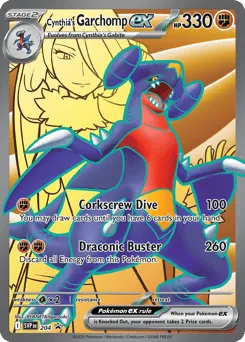 Cynthia’s Garchomp ex