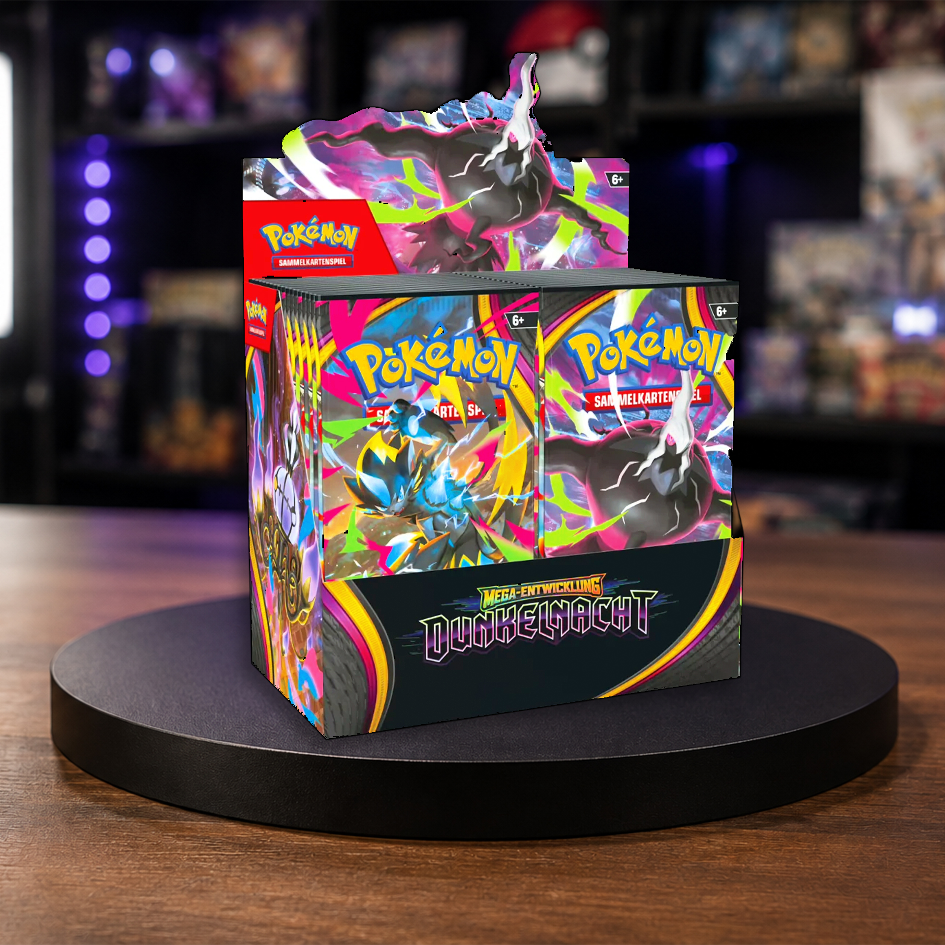 Pokémon Dunkelnacht Display EN
