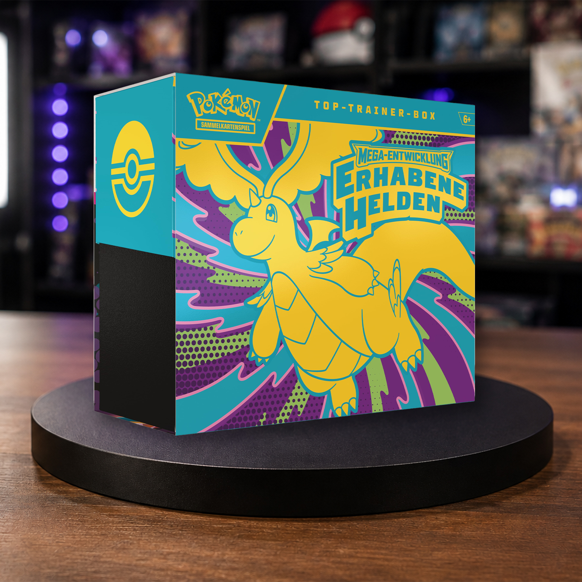 Pokémon Erhabene Helden Top Trainer Box DE