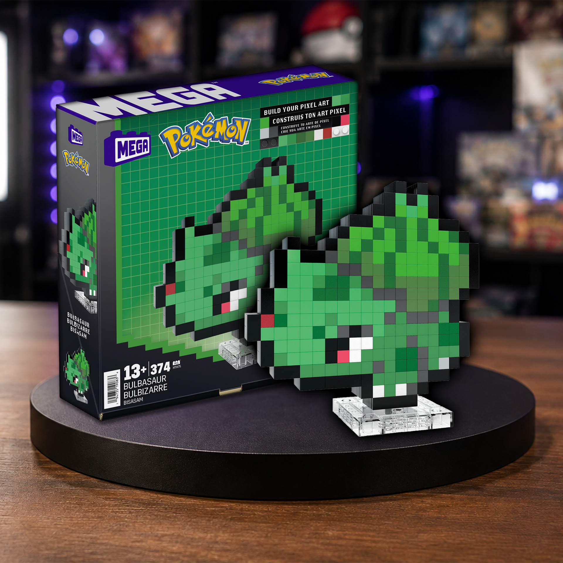 MEGA Pokémon Pixel Art Bisasam