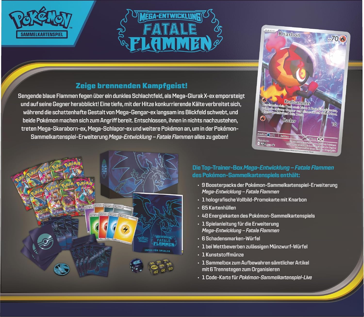 Top-Trainer-Box Mega-Entwicklung – Fatale Flammen