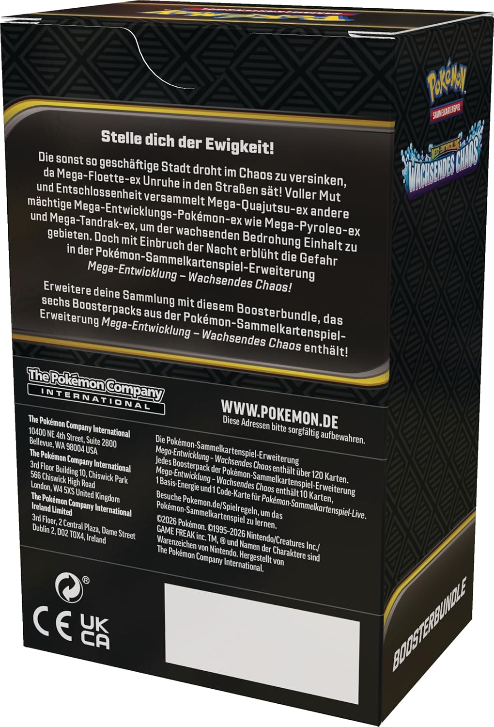 Boosterbundle Mega-Entwicklung – Wachsendes Chaos