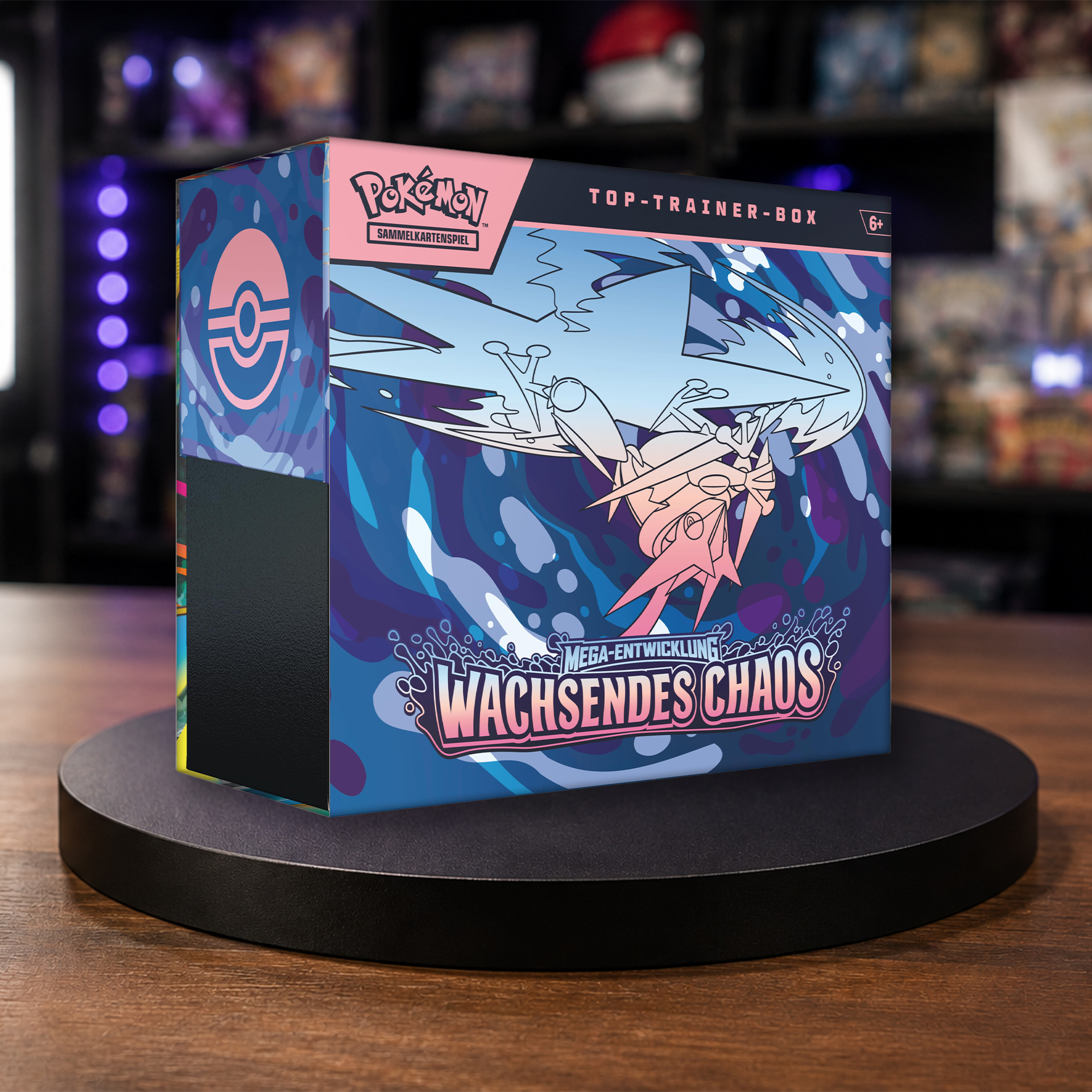 Pokémon Wachsendes Chaos Top Trainer Box DE