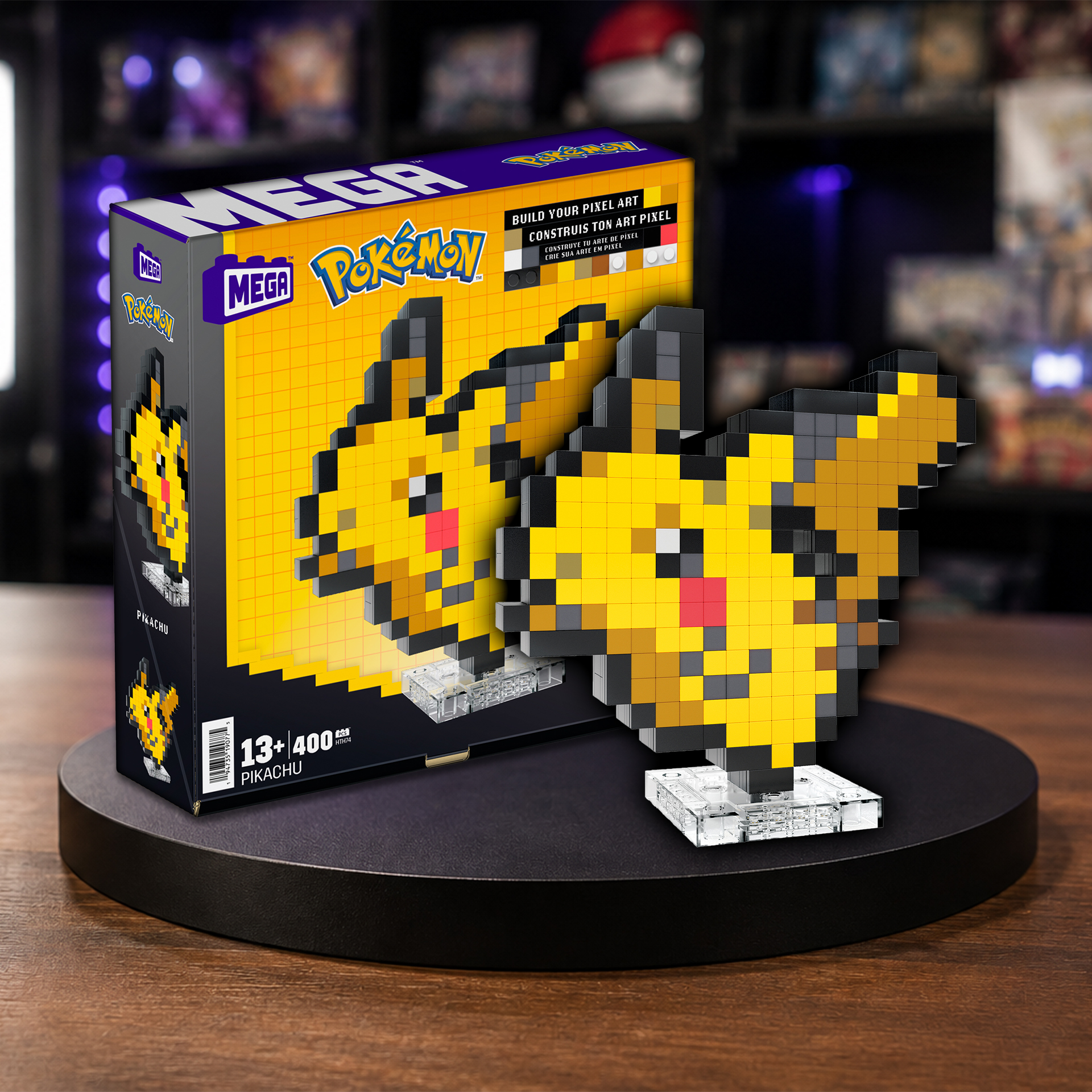 MEGA Pokémon Pixel Art Pikachu