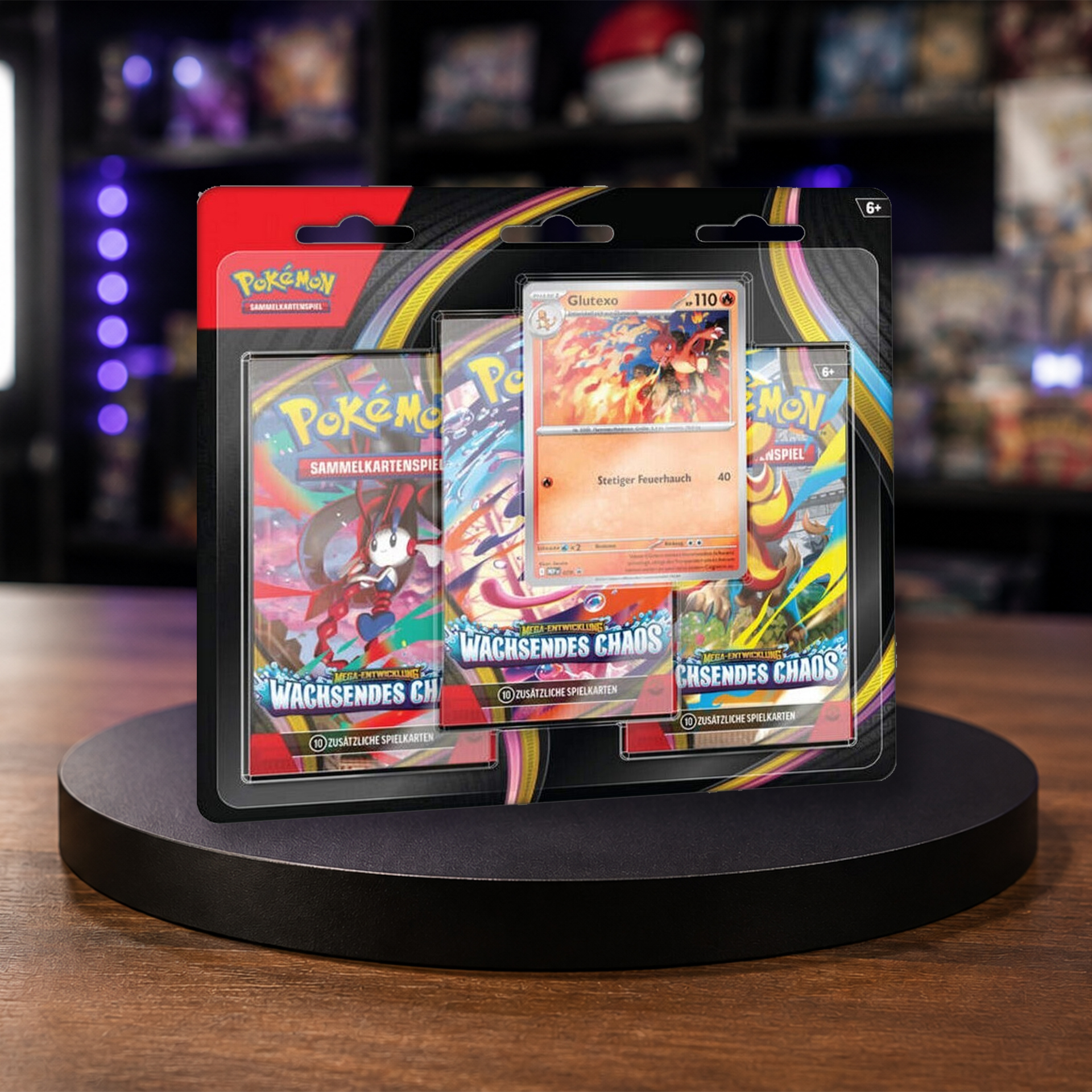 Pokémon Wachsendes Chaos 3er Blister DE